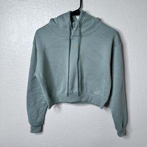 Women’s Crop Hoodie Green - XS/S
